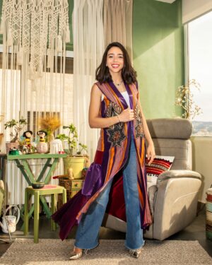 Mix & Match Fabrics Long Vest