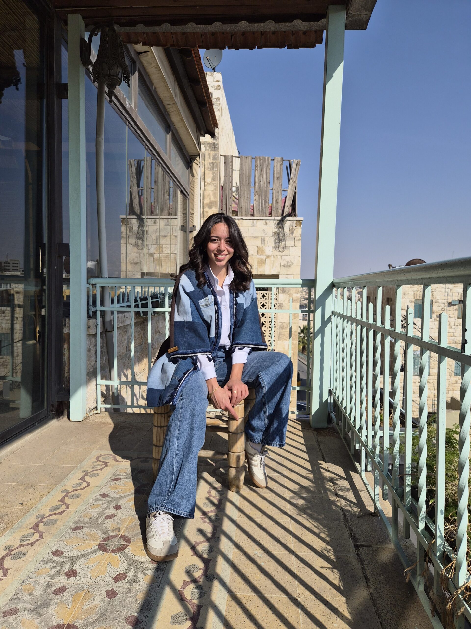 Upcycled Patchwork Denim Kimono Jacket