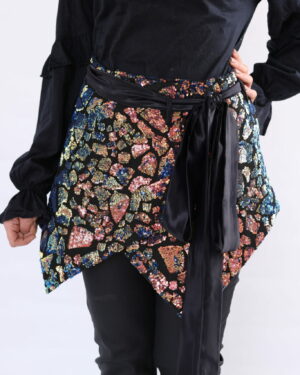 Squeezy Multi-Use Sequin Over-Skirt